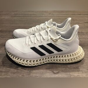 Adidas 4DFWD2 White and Black Sneakers